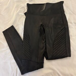 Faux Leather Spanx Leggings